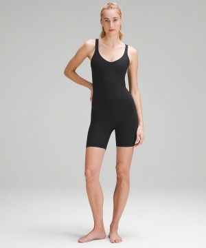 Body Lululemon Align™ 6" Femme Noir | FR_LuLu56125