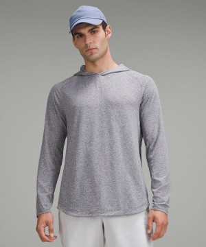 Chemise À Manches Longues Lululemon License to Train Hoodie Homme Grise | FR_LuLu88757