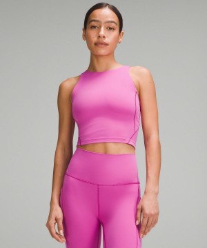 Chemises Lululemon Align™ High-Neck Femme Rose | FR_LuLu13664