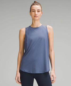 Chemises Lululemon Sculpt Femme Bleu | FR_LuLu80606