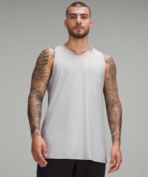 Chemises Lululemon Ultra-Soft Nulu Tank Top Homme Argent | FR_LuLu75605