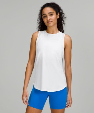 Debardeur Lululemon Sculpt Femme Blanche | FR_LuLu34755