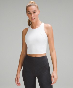 Debardeur Lululemon Wunder Train Racerback Femme Blanche | FR_LuLu65831