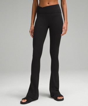 Leggings Lululemon Align™ Asymmetrical-Waist Mini-Flare Pant 32" Femme Noir | FR_LuLu57491