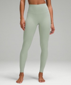 Leggings Lululemon Align™ High-Rise Pant 28" Femme Vert | FR_LuLu31538