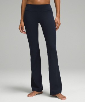 Leggings Lululemon Align™ Low-Rise Flared Pant 32.5" Femme Bleu Marine | FR_LuLu68187