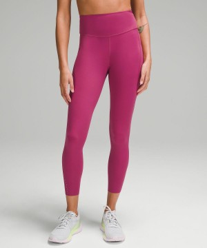 Leggings Lululemon Fast and Free High-Rise Tight 25” Pockets Femme Violette | FR_LuLu73388