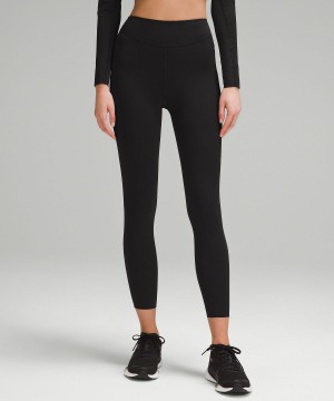 Leggings Lululemon Nulux Reflective High-Rise Track Tight 25" Femme Noir | FR_LuLu29279