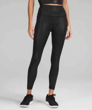 Leggings Lululemon Wunder Train High-Rise Tight 25" Femme Noir | FR_LuLu91744