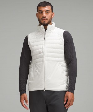 Manteaux Et Vestes Lululemon Down for It All Vest Homme Blanche | FR_LuLu33714