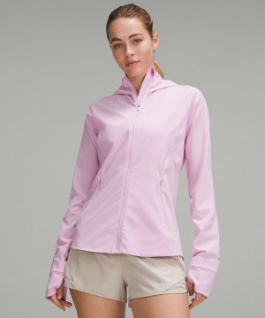 Manteaux Et Vestes Lululemon Mist Over Windbreaker Femme Rose | FR_LuLu70051