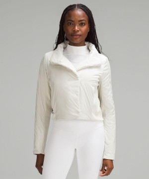 Manteaux Et Vestes Lululemon Sleek City Femme Blanche | FR_LuLu96636