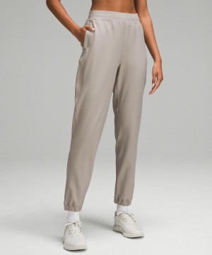 Pantalon Jogger Lululemon Adapted State High-Rise Fleece Femme Grise | FR_LuLu59222