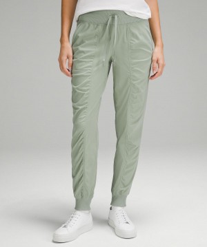 Pantalon Jogger Lululemon Dance Studio Mid-Rise Femme Vert | FR_LuLu85747