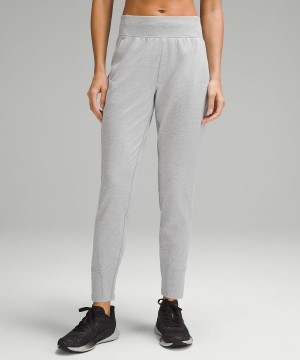 Pantalon Jogger Lululemon It's Rulu Run Fleece High-Rise Femme Grise | FR_LuLu85444