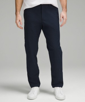 Pantalon Lululemon ABC Classic-Fit 32"L Homme Bleu Marine | FR_LuLu16654