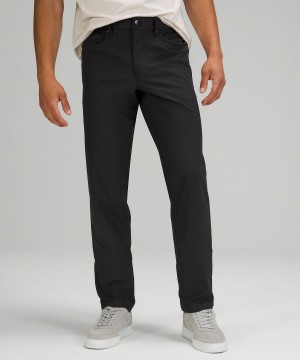 Pantalon Lululemon ABC Classic-Fit 5 32"L Homme Noir | FR_LuLu58316