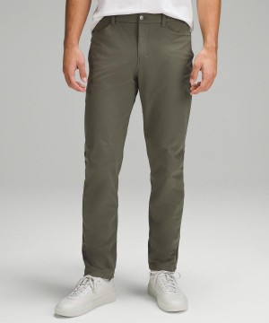 Pantalon Lululemon ABC Classic-Fit 5 Pocket 30"L Homme Vert | FR_LuLu62983