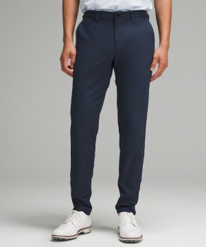 Pantalon Lululemon ABC Slim-Fit Golf 30"L Homme Bleu Marine | FR_LuLu33191