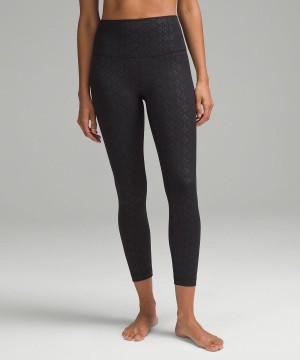 Pantalon Lululemon Align™ High-Rise25" Femme Noir | FR_LuLu87674