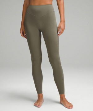 Pantalon Lululemon Breezethrough High-Rise Tight 28" Femme Vert | FR_LuLu32335