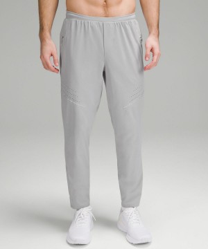 Pantalon Lululemon Fast and Free Running Homme Argent | FR_LuLu98041