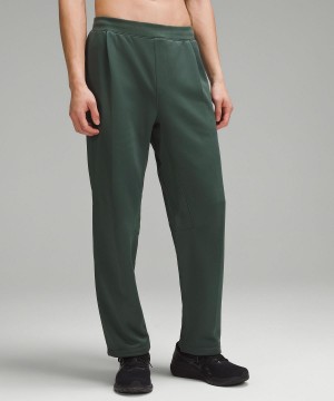 Pantalon Lululemon Fleece Training Track Homme Vert | FR_LuLu80737