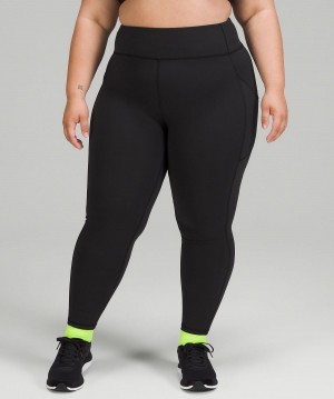 Pantalon Lululemon Invigorate High-Rise Tight 25" Femme Noir | FR_LuLu26502