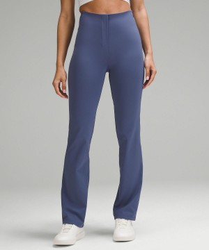 Pantalon Lululemon Smooth Fit Pull-On High-Rise Femme Bleu | FR_LuLu73603