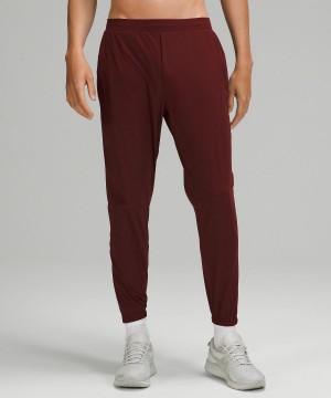 Pantalon Lululemon Surge Homme Rouge Bordeaux | FR_LuLu47961