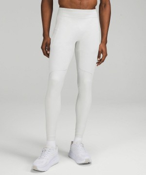 Pantalon Lululemon Surge Warm Tight 29" Homme Blanche | FR_LuLu90480