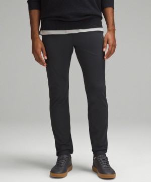 Pantalons Lululemon ABC Skinny-Fit 5 Pocket 34"L Homme Obsidienne | FR_LuLu36388