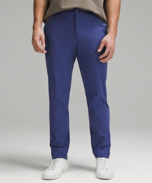 Pantalons Lululemon ABC Slim-Fit 30"L Homme Bleu | FR_LuLu88385