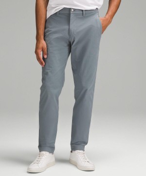 Pantalons Lululemon ABC Slim-Fit 30"L Homme Bleu | FR_LuLu31892