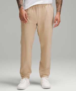 Pantalons Lululemon Utilitech Classic-Fit Pull-On Homme Kaki | FR_LuLu90162