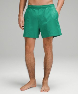 Short Lululemon Pool 5" Homme Vert | FR_LuLu62444