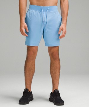 Short Lululemon T.H.E. Linerless 7" Homme Bleu | FR_LuLu35309