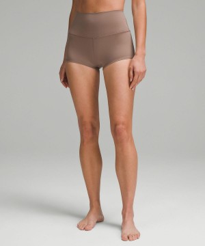 Short Lululemon lululemon Align™ High-Rise 2" Femme Marron | FR_LuLu96230