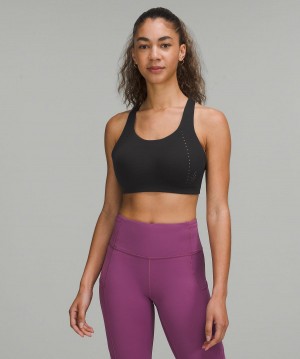 Soutien Gorge Sport Lululemon AirSupport Femme Noir Grise | FR_LuLu79131