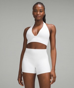 Soutien Gorge Sport Lululemon Align™ Halter Femme Blanche | FR_LuLu98740