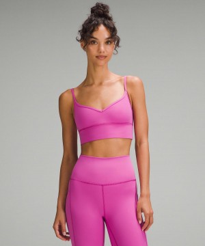 Soutien Gorge Sport Lululemon Align™ Sweetheart Femme Rose | FR_LuLu28728