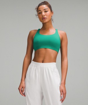 Soutien Gorge Sport Lululemon Energy Femme Vert | FR_LuLu70370