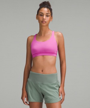 Soutien Gorge Sport Lululemon Energy Femme Rose | FR_LuLu83152