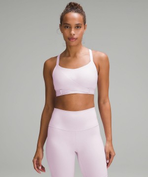 Soutien Gorge Sport Lululemon Super-Soft Adjustable Recovery Femme Rose | FR_LuLu79593