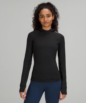 Sweats À Capuche Et Sweatshirts Lululemon It's Rulu Long-Sleeve Femme Noir | FR_LuLu79016