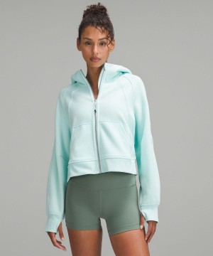 Sweats À Capuche Et Sweatshirts Lululemon Scuba Oversized Full-Zip Femme Menthe | FR_LuLu54963