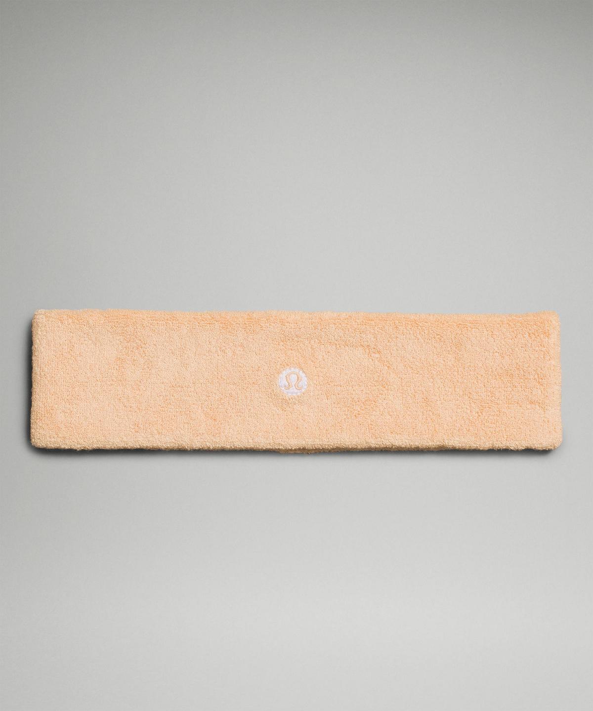 Accessoires Pour Cheveux Lululemon Cotton Terry Sweatband Femme Corail | FR_LuLu59760