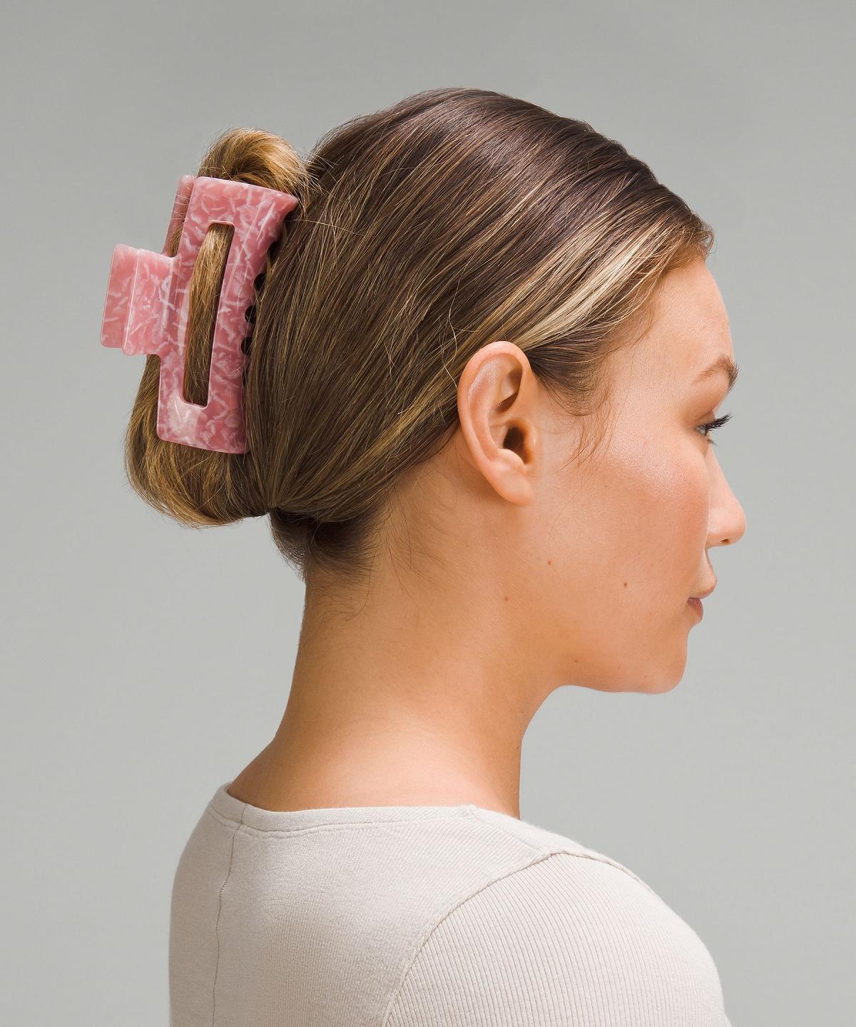 Accessoires Pour Cheveux Lululemon Extra Large Claw Hair Clip Femme Rose | FR_LuLu38886