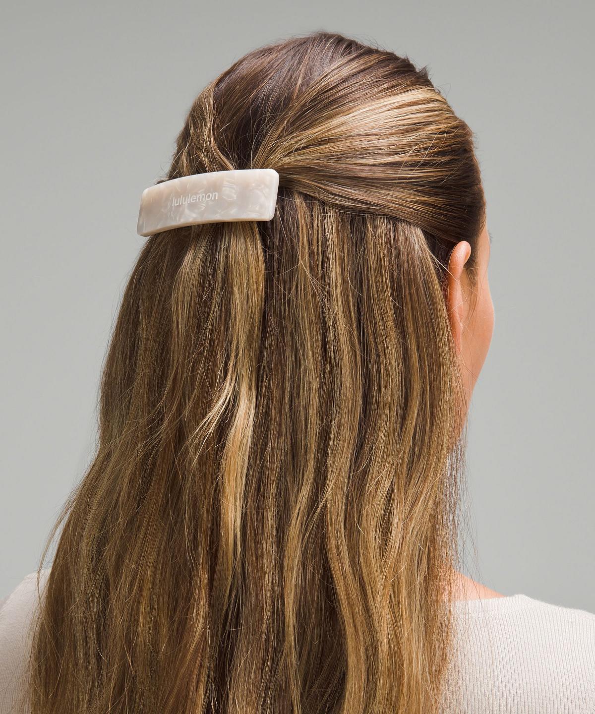 Accessoires Pour Cheveux Lululemon Hair Barrette Femme Blanche | FR_LuLu71346