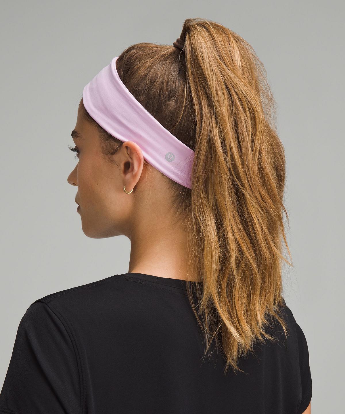 Accessoires Pour Cheveux Lululemon Luxtreme Training Headband Femme Rose | FR_LuLu50751